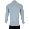 Self Design Blue Shirt : Business