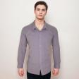 Self Design Mauve Shirt : Business