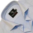 Self Design Blue Shirt : Business