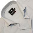Self Design Light Gray Shirt : Business