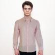 Self Design Pink Shirt : Business