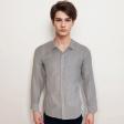 Stripes Light Gray Shirt : Business