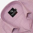Stripes Pink Shirt : Business