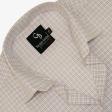 Checks Fawn Shirt : Business