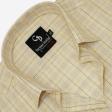 Checks Fawn Shirt : Business