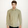 Checks Fawn Shirt : Business