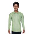 Self Design Green Shirt : Business