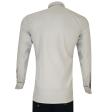 Self Design Light Gray Shirt : Business