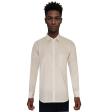 Self Design White Shirt : Business