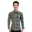 Print Green Shirt : Ditto