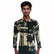 Print Black Shirt : Ditto