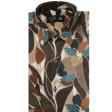 Print Brown Shirt : Ditto