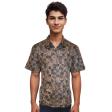 Print Maroon Shirt : Party