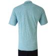 Print Blue Shirt : Party