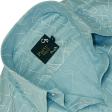 Print Blue Shirt : Party