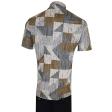 Print Gray Shirt : Party