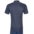 Self Design Navy Blue Shirt : Ditto