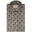 Print Green Shirt : Ditto