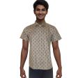 Print Green Shirt : Ditto