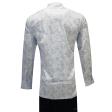 Print Blue Shirt : Party