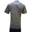 Print Navy Blue Shirt : Party