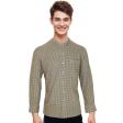 Print Green Shirt : Party