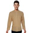 Print Gold Shirt : Party