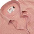 Checks Peach Shirt : Ditto