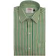 Stripes Green Shirt : Ditto