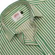 Stripes Green Shirt : Ditto
