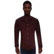Embroidered Wine Shirt : Ditto