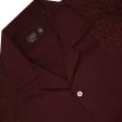 Embroidered Wine Shirt : Ditto