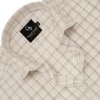 Checks Brown Shirt : Business