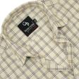 Checks Fawn Shirt : Business