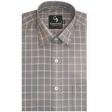 Checks Gray Shirt : Business