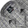 Checks Brown Shirt : Business