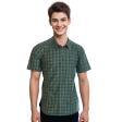 Checks Green Shirt : Business