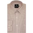 Checks Brown Shirt : Business