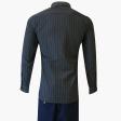 Stripes Gray Shirt : Business