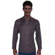 Stripes Maroon Shirt : Business