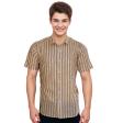 Stripes Rust Shirt : Business