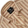 Stripes Rust Shirt : Business
