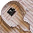 Stripes Peach Shirt : Business
