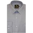 Plain Dark Blue Shirt : Business