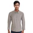 Plain Dark Gray Shirt : Business