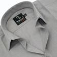 Plain Dark Gray Shirt : Business
