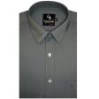 Plain Dark Gray Shirt : Business