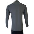 Plain Dark Gray Shirt : Business