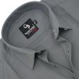 Plain Dark Gray Shirt : Business