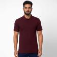 Selfdesign Maroon T-shirt : Regular